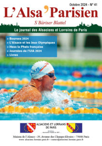 Alsa'Parisien Numero 41 special Jeux olympiques